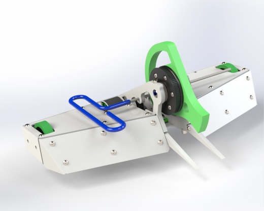 15公斤的旋转战斗机器人3D数模图纸 STEP格式缩略图